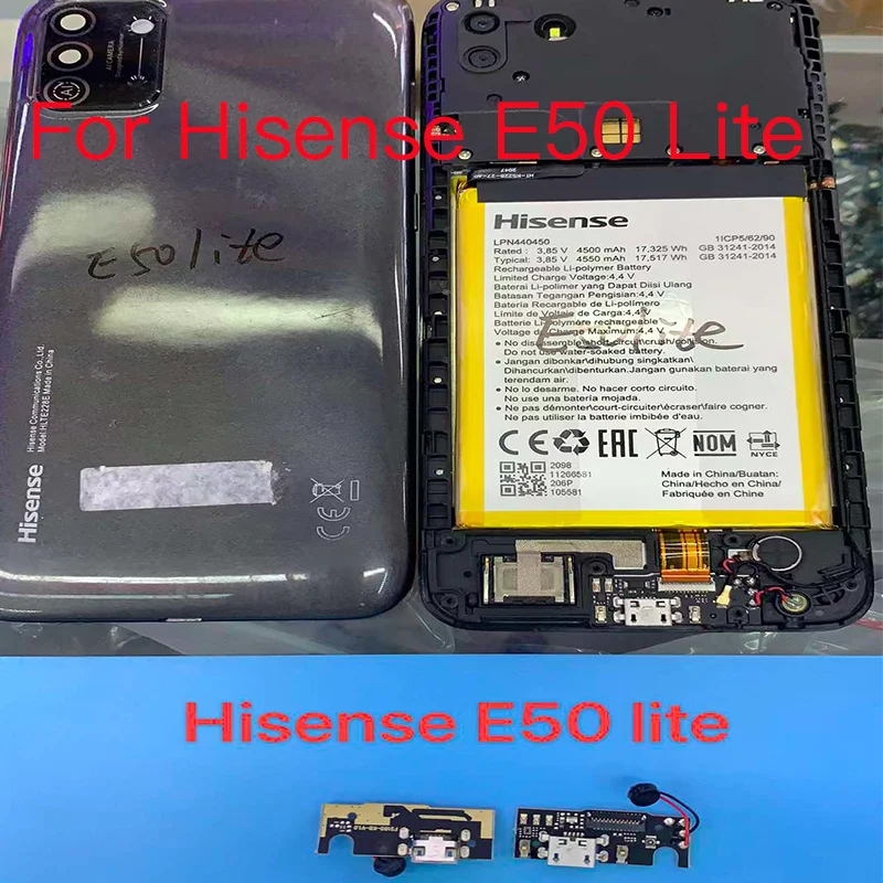 10PCSNewChargingPortForHisenseE50LiteUSBChargeBoardPCBDock