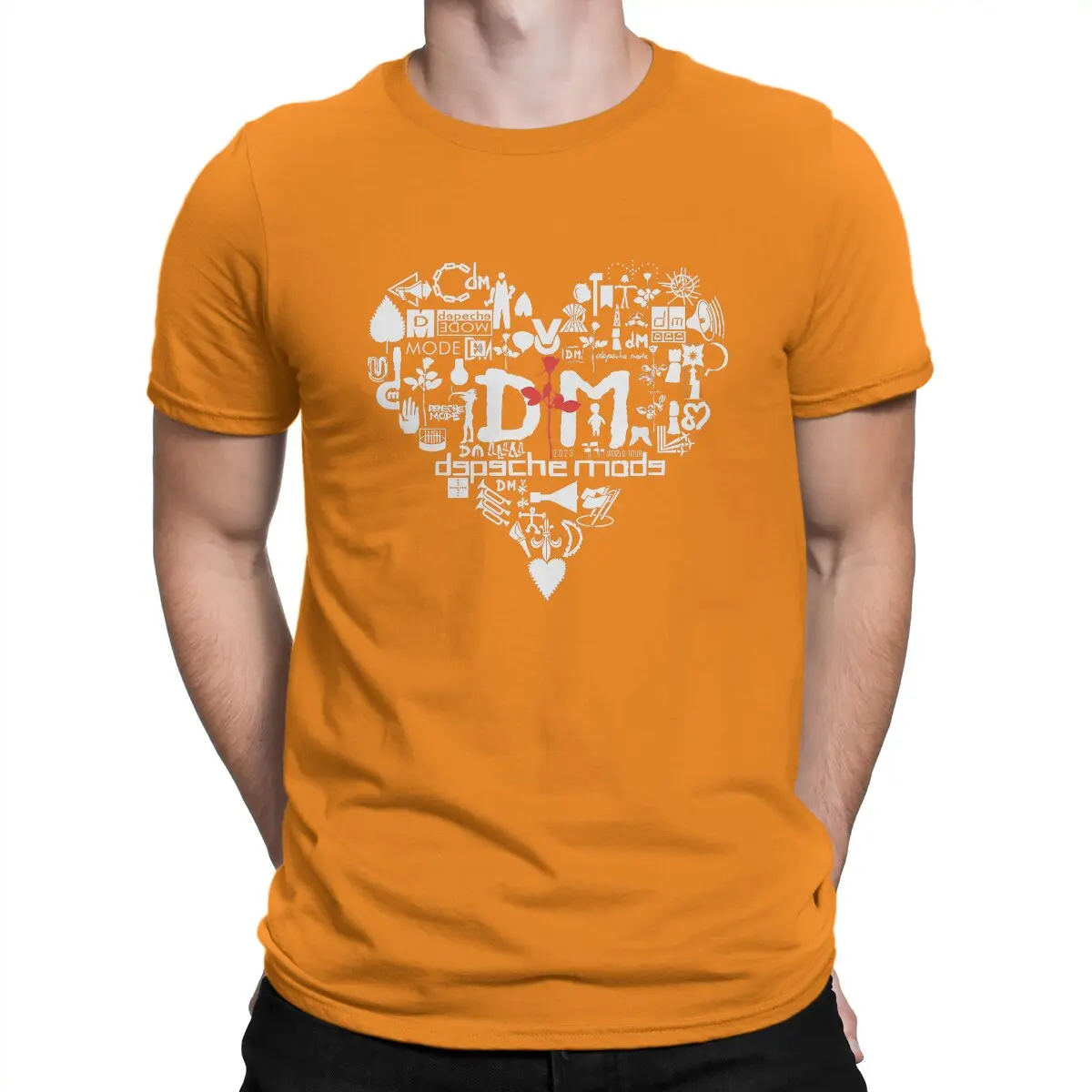thumbnail image 1 of Camiseta especial Love Rock de Depeche Cool Mode, camiseta informal de verano para adultos, 1 of 7