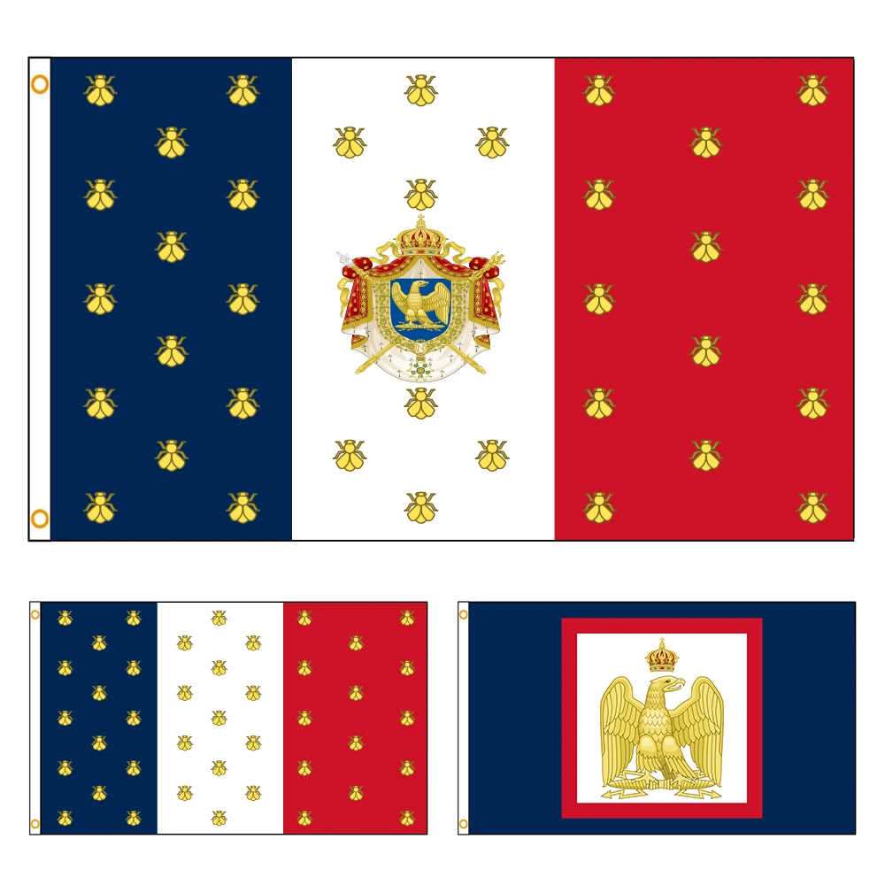 

90x150cm Imperial Standard of Napoléon I III Eugène Bonaparte Flag Banner Decoration FLAGLAND
