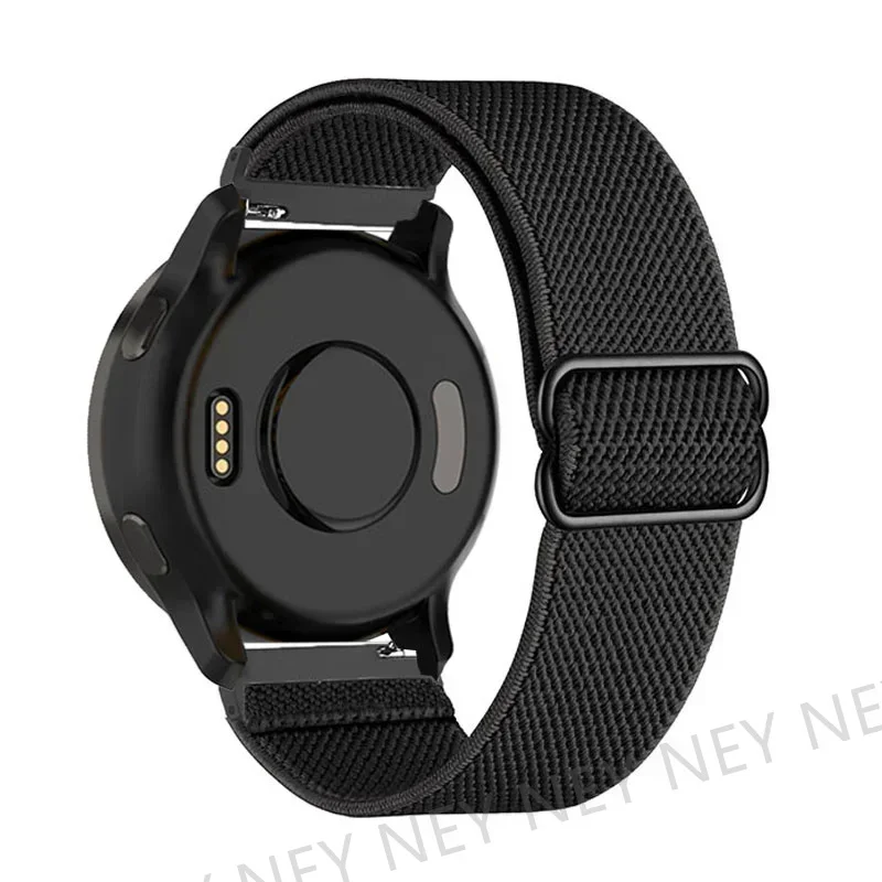 Elastic Nylon Watch Strap - Universal Fit for Smartwatches (20mm & 22mm)