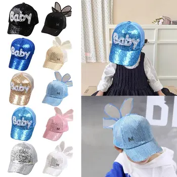 Bow Knot Baby Children Baseball Cap Sun Visor Hat Adjustable Fisherman 1