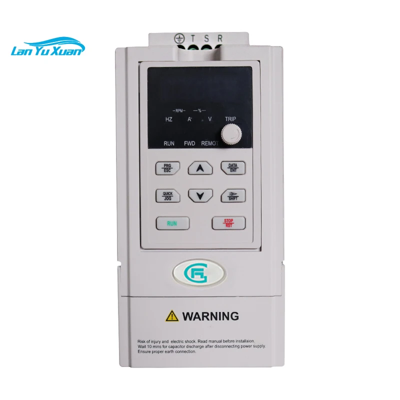 

380v Single Phase To 380v 3 Phase 15kw Inverter DC to AC Vfd Drive For Motors