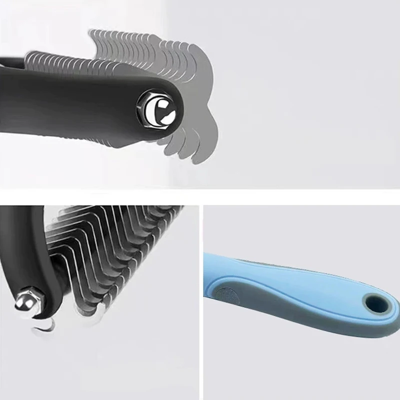 Pet Deshedding Grooming Brush 5