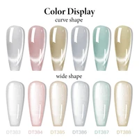 7ml Cat Magnetic Gel Nail Polish Pink Silver Semi Permanent Glitter Magnetic Gel UV/LED Needed Soak Off Painting Vanrish Design 6