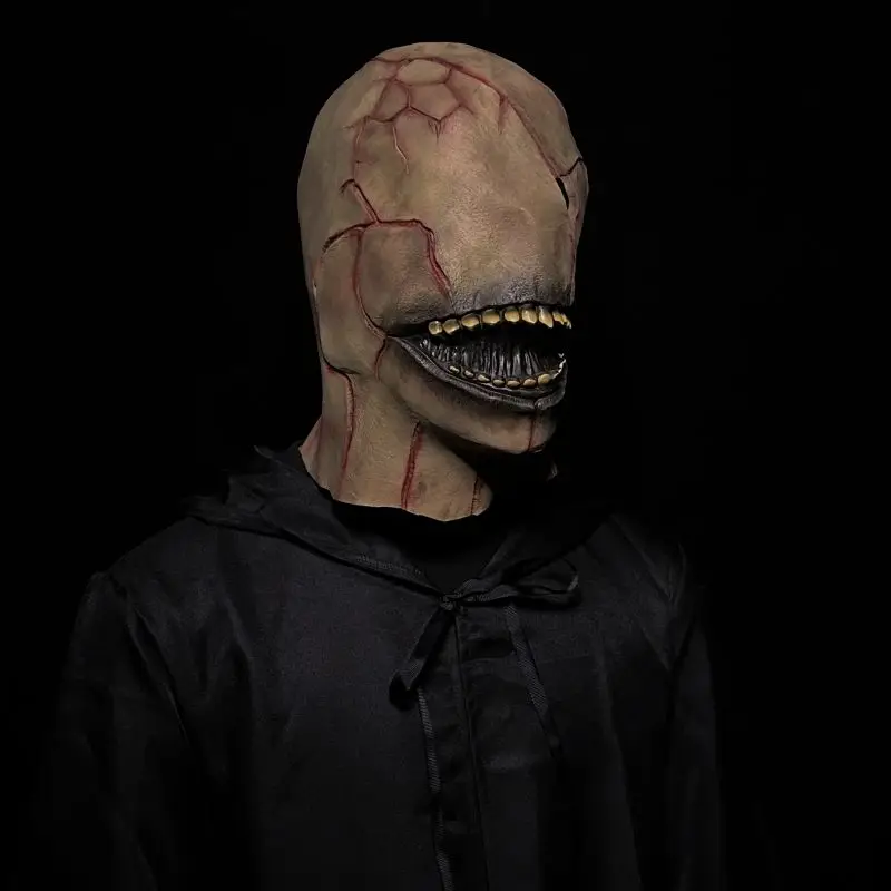

Scary NPC Full Face Masks, Halloween, Secret Room Escape, Party Costume, Scary Prop, Spoofing, Faceless Face, Halloween