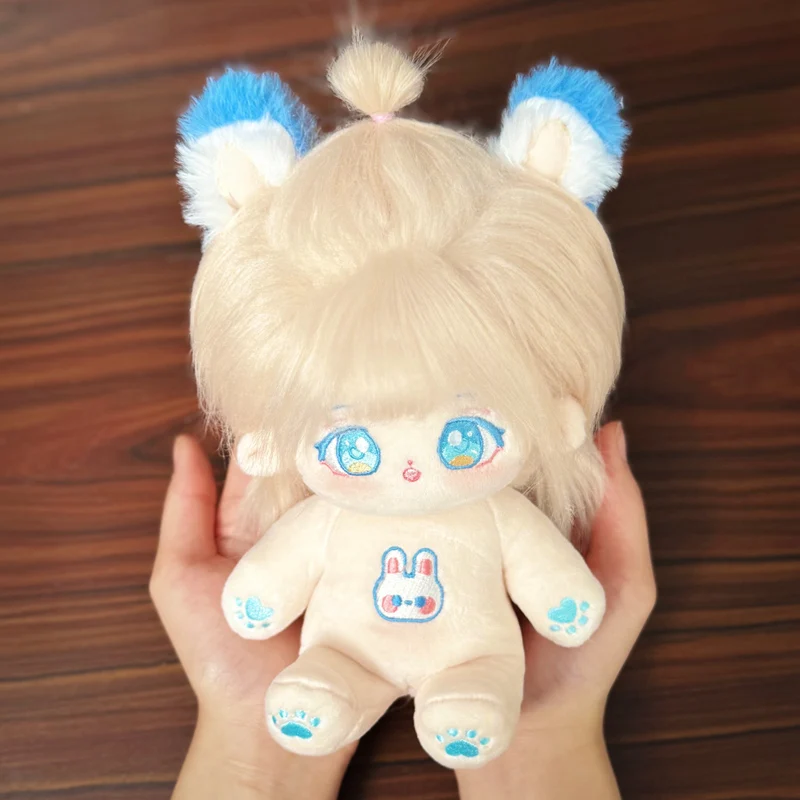 thumbnail image 1 of Muñeca de algodón de 20cm para niños, muñeco de peluche con diseño de hámster, sin atributos, para colección de Fans, 1 of 5