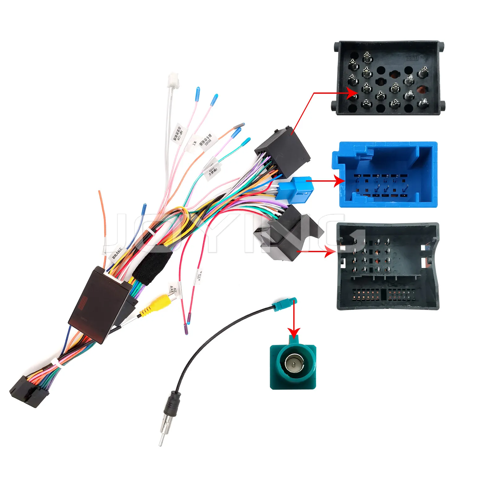 

Joying Special Canbus Harness For BMW E39 E46 Support Factory AMP