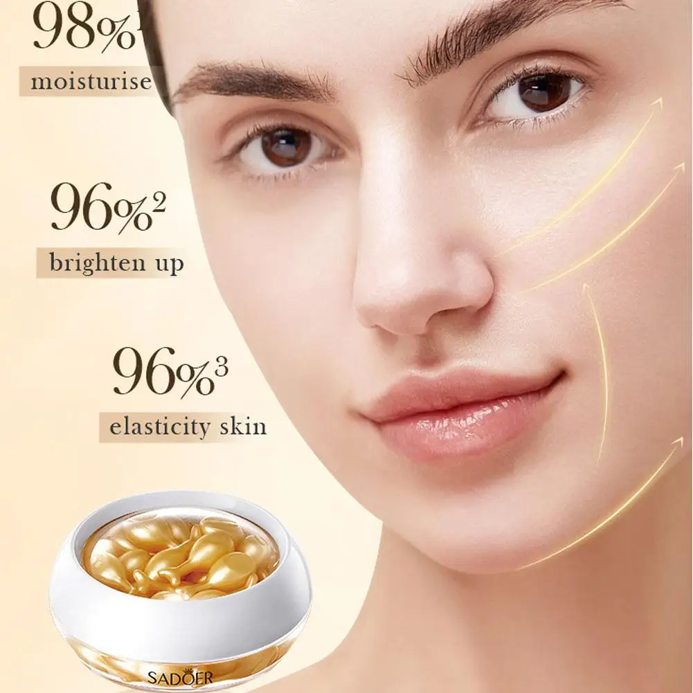 المشيمة جوهر كبسولة الحلزون روز مصل الوجه مرطب حمض...