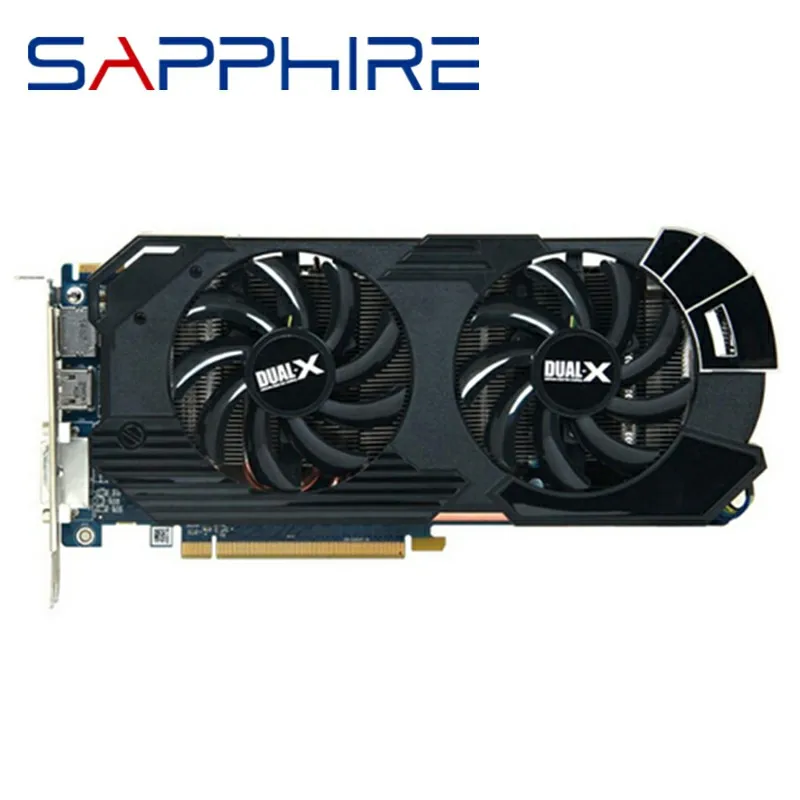 Видеокарта SAPPHIRE HD6950 2 Гб GPU AMD Radeon оригинальная HD 6950 GDDR5 графические карты экран для