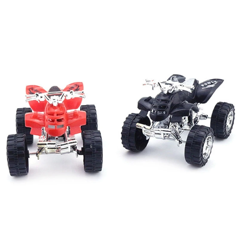 Children's Pull Back Mini Inertial Simulation 4-wheel Beach Motorcycle Off-road Motorcycle Model Children's Outdoor Toys