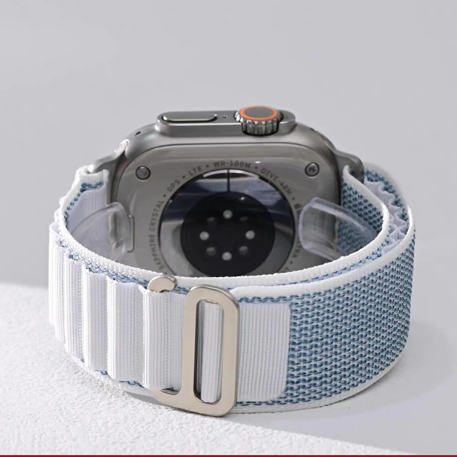 애플워치 시리즈 11/10/9 밴드용 뉴 알파인 루프 스트랩 46mm 45mm 44mm 41mm 40mm 42mm 코레아 아이워치 8 7 6 5 SE3 울트라 2 49mm