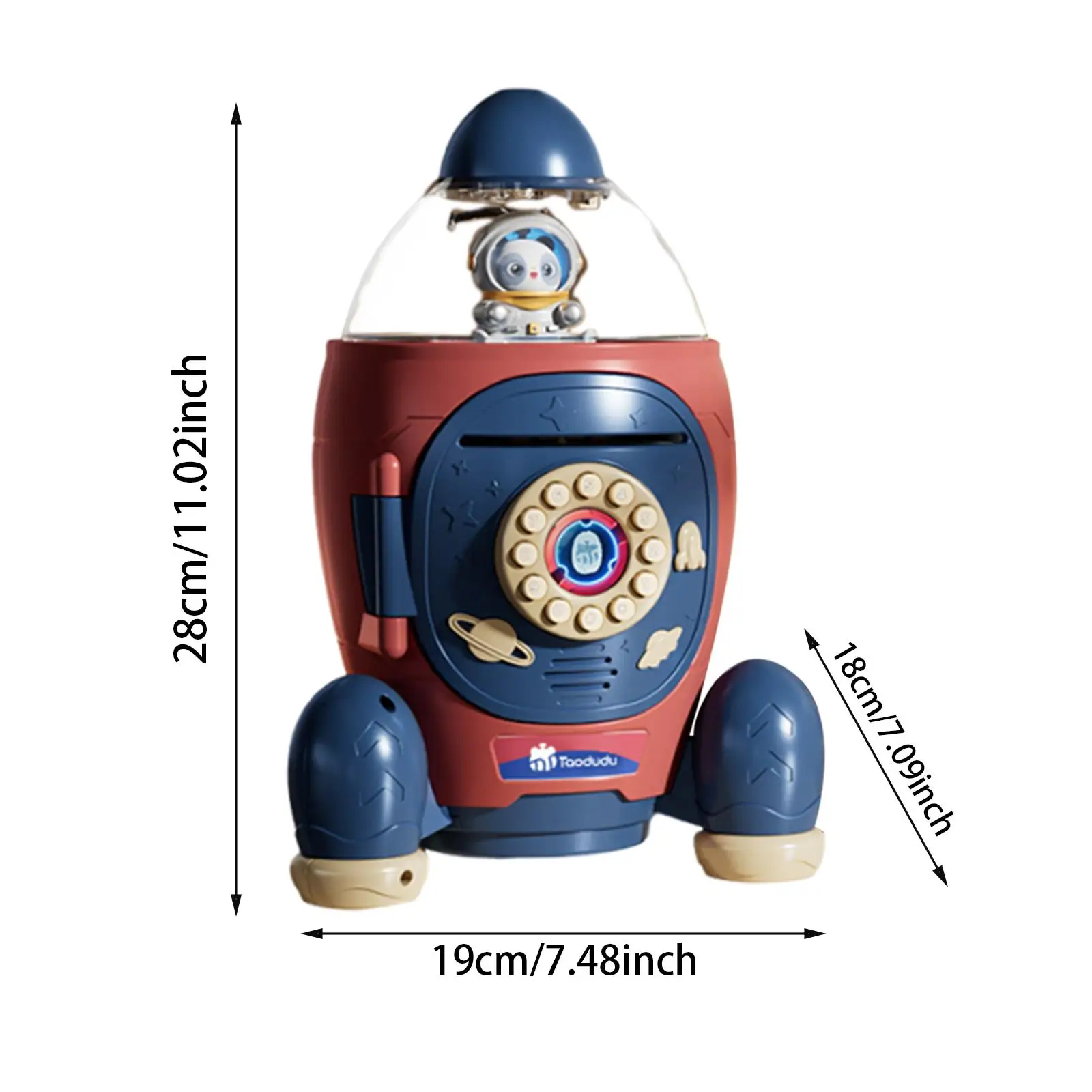 Electronic with Projection Auto Scroll Small ATM Machine Saving for Birthday