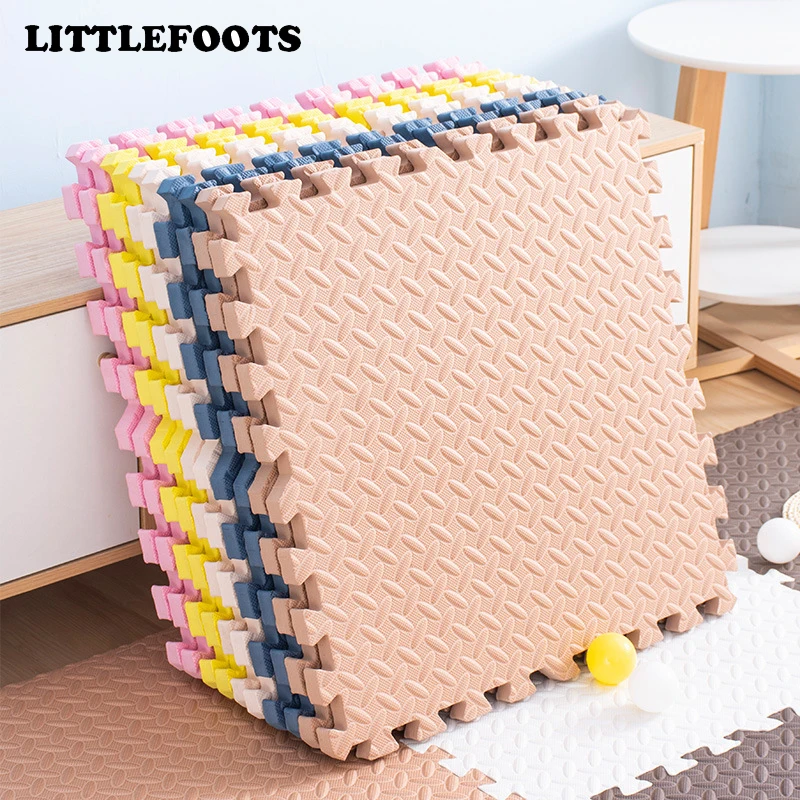 Play Mat 16pcs Baby play mat Children's carpet Foam baby Playmat 1.2cm Disassemblable Assemblable security No odor Carpet baby room play mat foam play mat