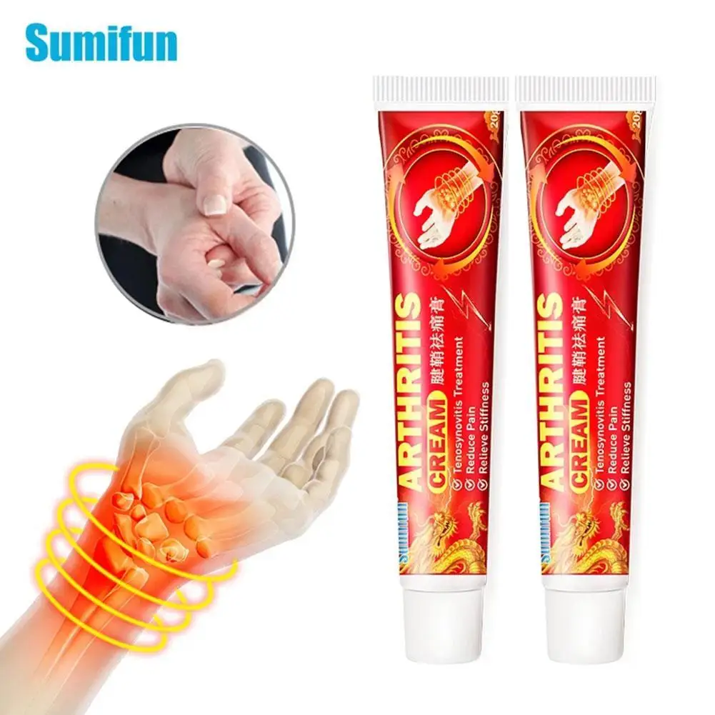 Sumifun Capsicum Arthritis Cream Hot Rheumatoid Arthritis Joint Knee Pain Relief