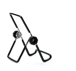 Compact Foldable Metal Stand for Tablets and Phones - Ideal for Work, Home, and Travel (Small)