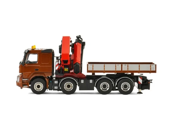 Alloy Model WSI 1:50 Scale VO-L-VO 8X4 PALFINGER 7400.2 Tractor