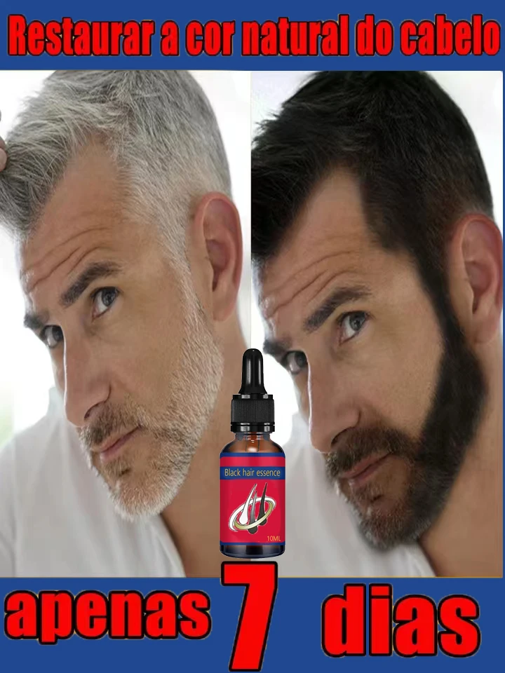 White hair killer remove gray hair restore natural color 7 days hair coloring product