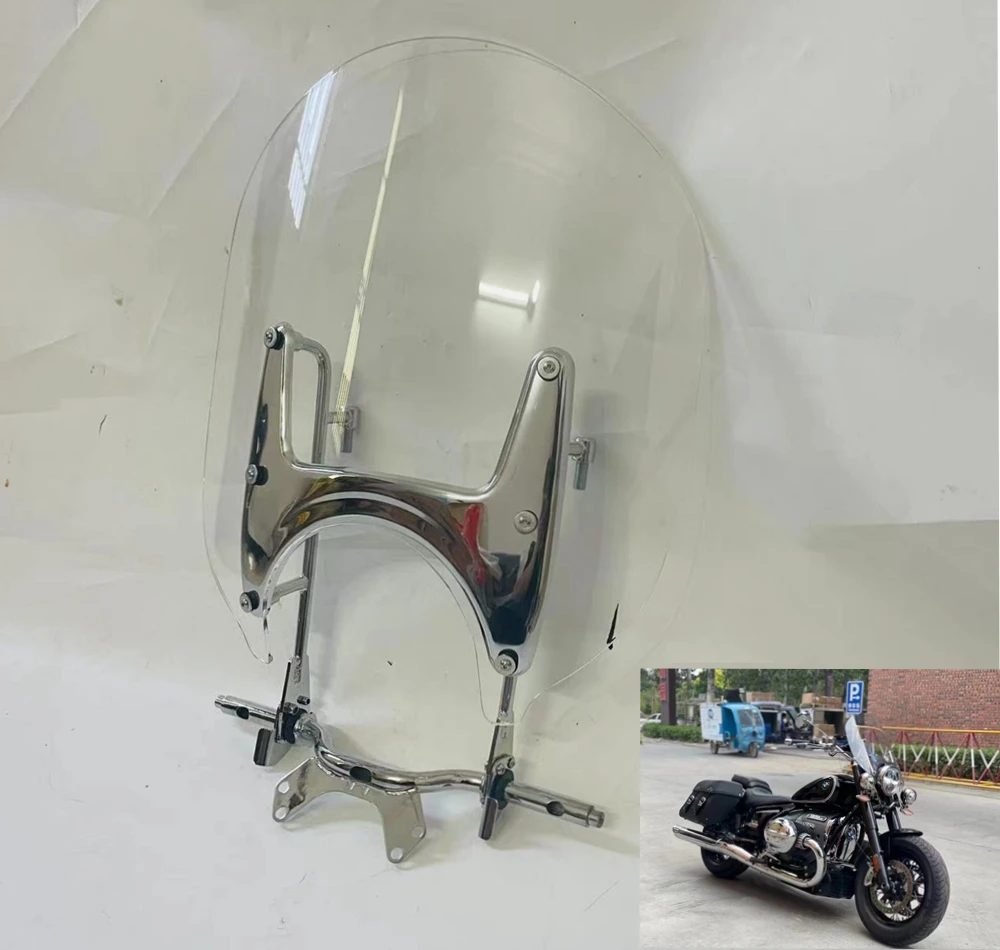 

Лобовое стекло мотоцикла для BMW R18 2022, верхние и нижние секции, съемное лобовое стекло