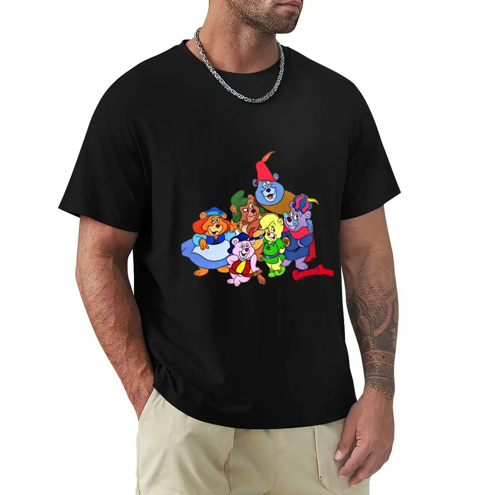 Gummi Bears Retro 80S Cartoon \ T T-Shirt Plus Size Nuova Edizione T-Shirt In Cotone Da Uomo Ad Asciugatura Rapida