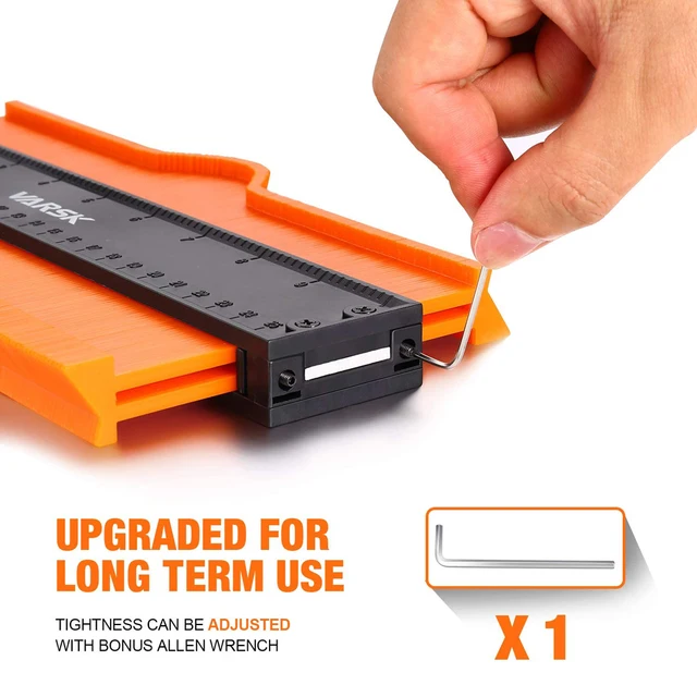 Contour Gauge Shaping Wood Measure Ruler Tiling Laminate Tiles Meethulp Gauge Irregular Shape Duplicator Wood Marking Tool 3