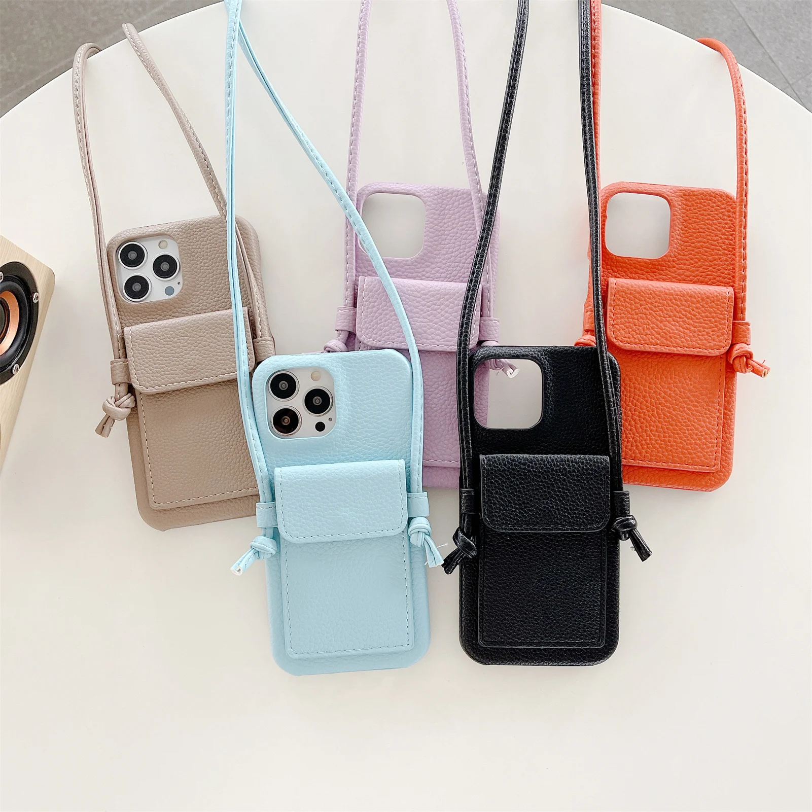 Iphone Case Iphone 12 Crossbody Bag Card Holder Iphone 12 Pro Max
