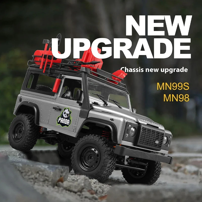 Nylon Metal 1:12 RC Rock Crawler 4WD Remote Control Car
