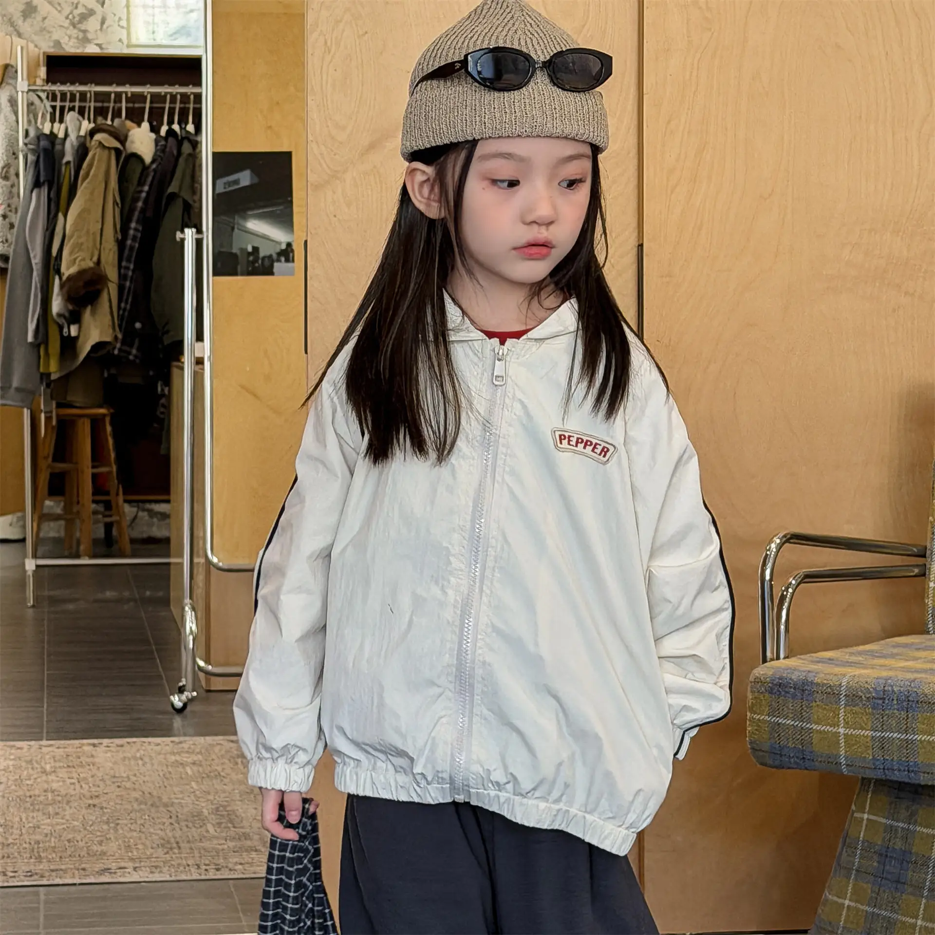 2026 봄 신상 아동 긴팔 캐주얼 코트  루즈핏 가디건 남아 여아 교체형 재킷 패션 키즈 의류