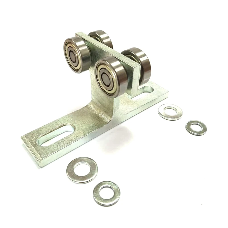 

T-Type Hanging Wheel Kit Load-Bearing Small Hanging Wheel Push-Pull Pulley Track Hardware T-Type Pulley