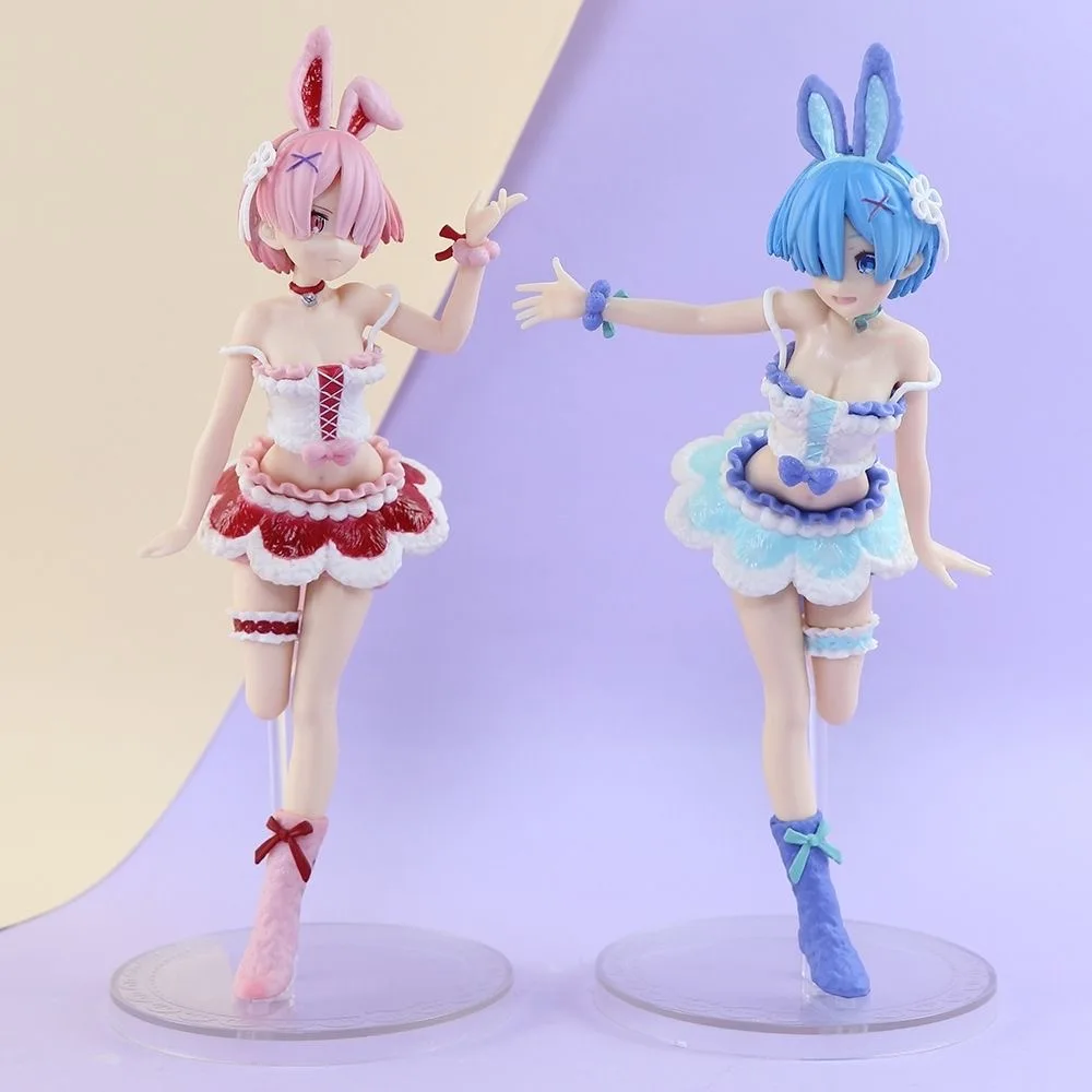 Twin Sisters Rem anime figure - side view