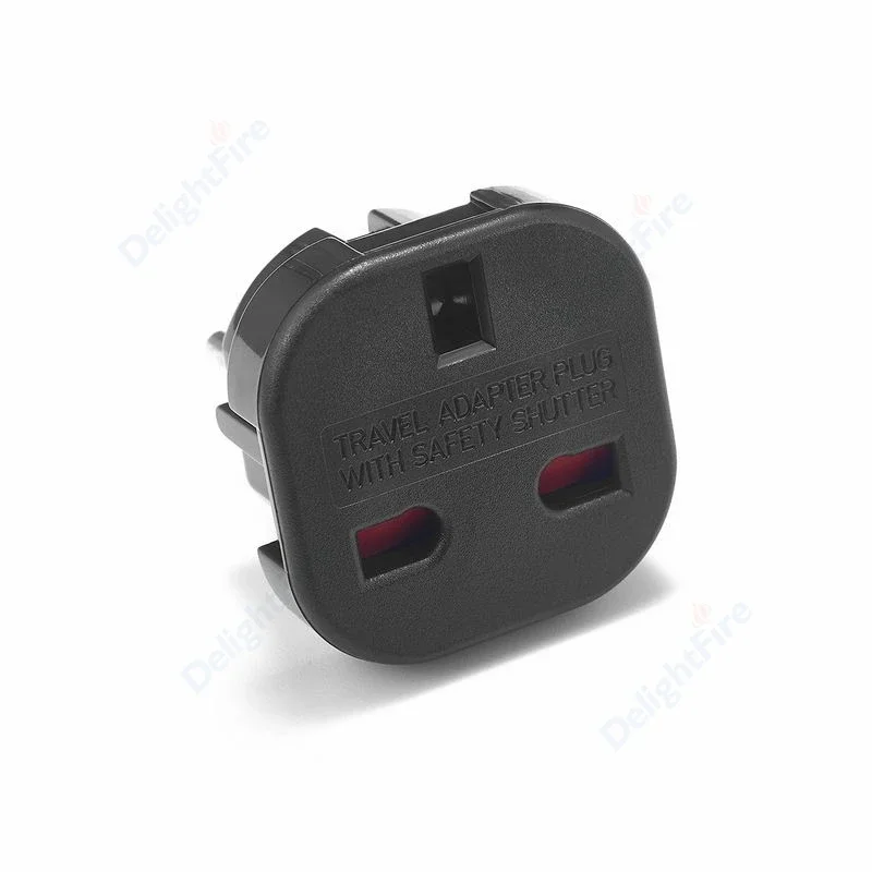 Universal UK to EU Power Adapter - British to European Travel Converter Plug