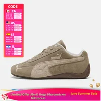 Série PUMA Speedcat, chaussures décontractées pour femmes, confortables et durables, polyvalentes pour le quotidien, en marron 403619-02 1
