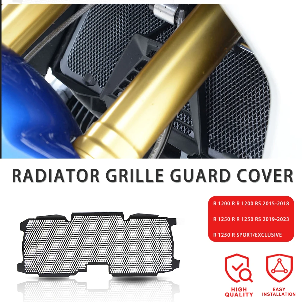 

2023 For BMW R1200R R1200RS R1250R R1250RS Radiator Guard Grille Protector Radiator Shield For BMW R 1200 R 1250 R RS 2015-2022