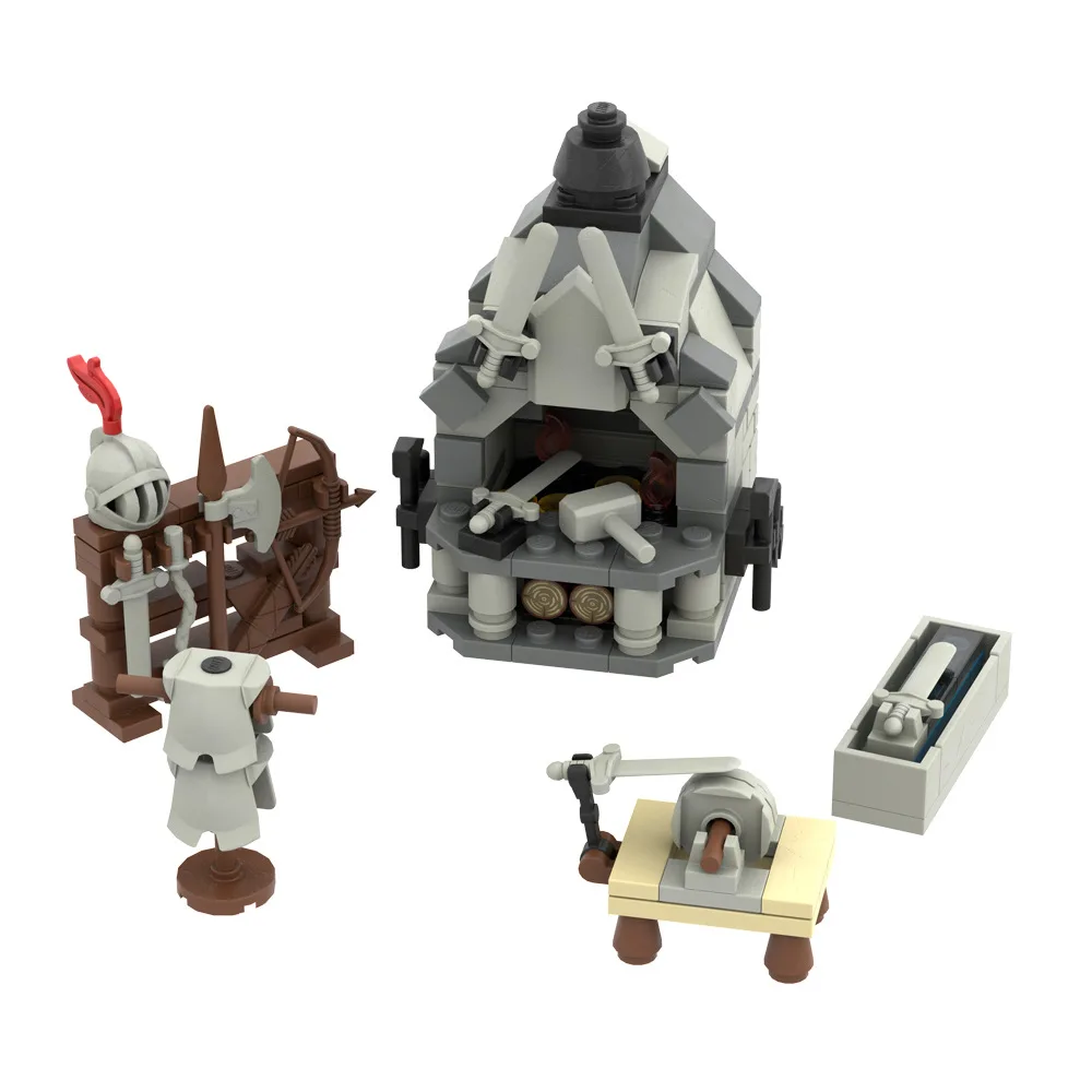 Medieval Castle Siege Weapons Building Blocks Siege Engine Cannon