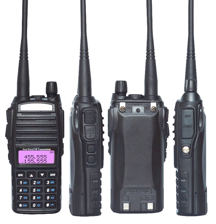 Professional Walkie Talkie UV82 FM Baofeng UV 82 8W Ham Radio Station VHF UHF Transceiver Hunting Radios Amateur Comunicador 2