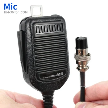 Auto Radio HM-36 Microfono 8Pin Altoparlante Microfono A Mano per ICOM IC-28 IC-7200 IC-7600 IC-7800/9100 IC-756 PROIII IC-910H IC-970A Radio