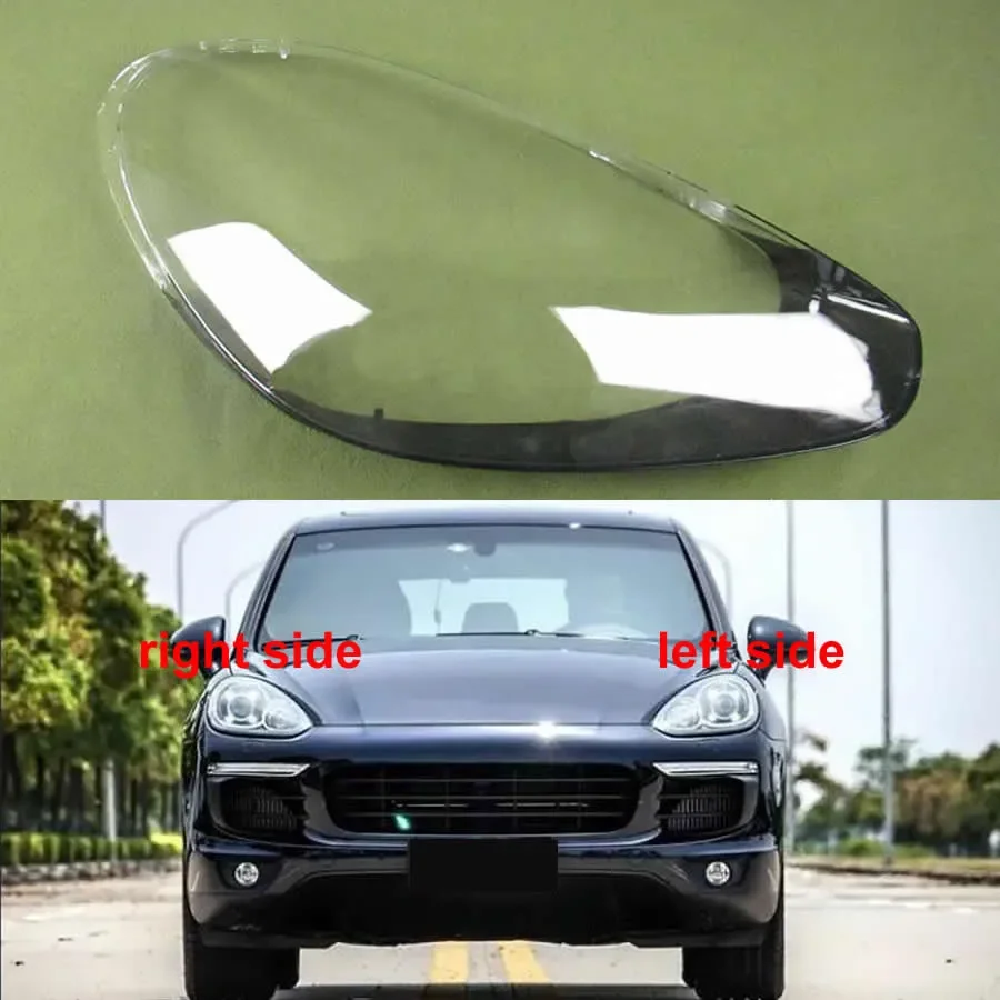 

Headlamp Cover Shade Transparent Lampshade Headlight Shell Plexiglass Replace Original Lens For Porsche Cayenne 2015 2016 2017