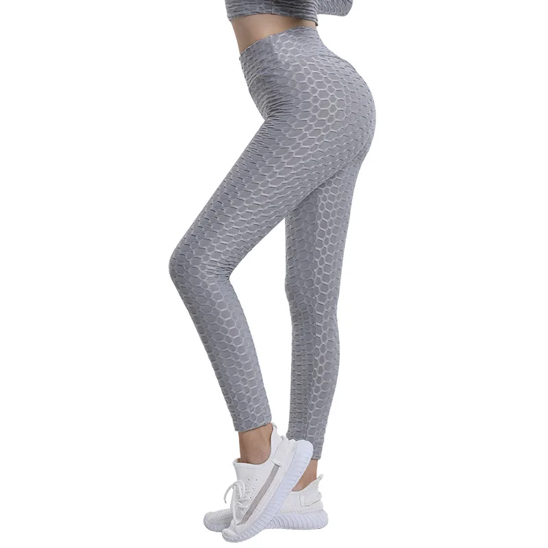 Leggings fitness stretch exercise hip lift high waisted leggings