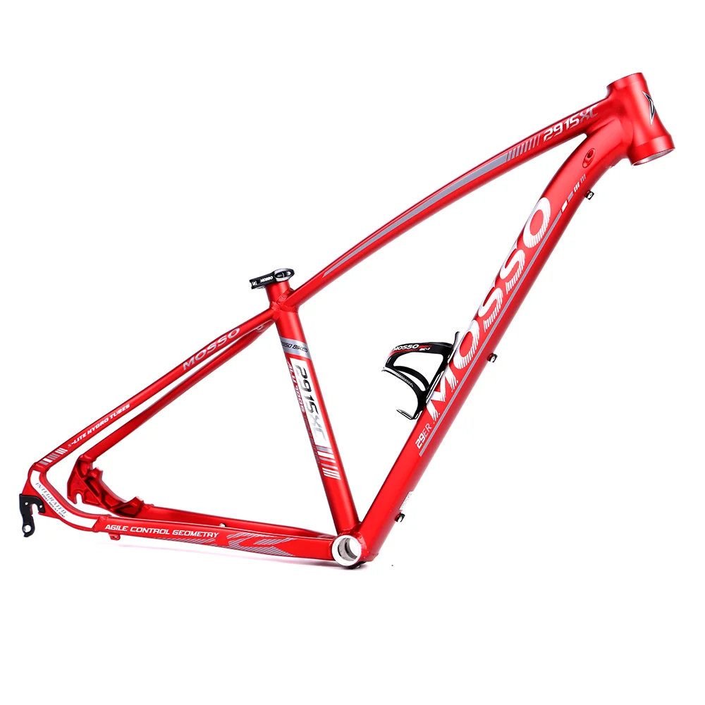 29er Mosso 2915XC Aluminum Alloy Frame Mountain Bike Frame Ultra-light Disc Brake Internal Cable Rout Bicycle Accessories