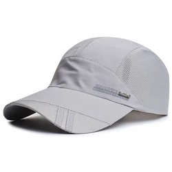 Enhanced Sun Hat for Outdoor Activities - Breathable & Quick - Dry Cap (Light Grey)