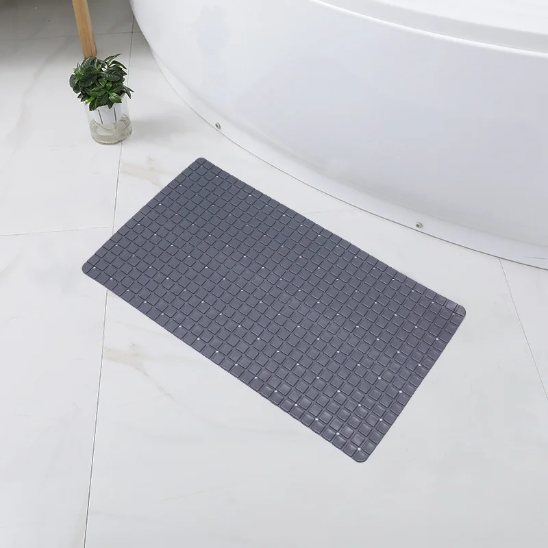 Bathroom Non-slip Mat with Suction Cup Hollow Splicing Waterproof Mat Bathroom Toilet Bathroom Swimming Pool Kitchen Floor Mat