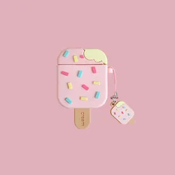 Cartoon Cake Panda Crabs 3D Earphone Case Cover - AirPods 3 (Ice Cream)