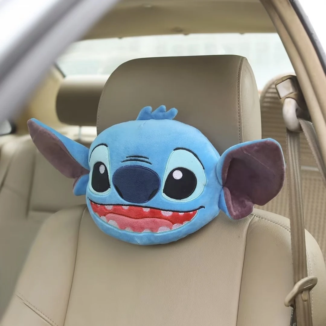 Disney - 上海ディズニー　カー用品　リーナベル　ヘッドレスト首枕+腰クッション セット 上海ディズニーカー用品リーナベルヘッドレスト首枕と腰