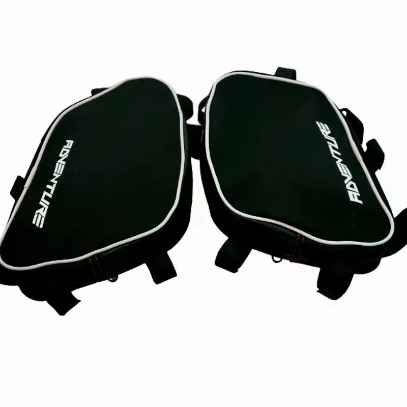 Bumper Storage Bags for Adventure Motorcycle Crash Bars
