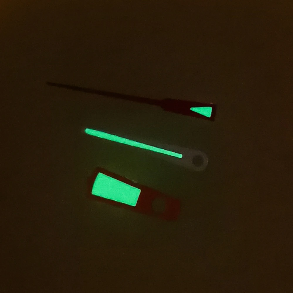 Modified Watch Pin Green Luminous Three-pin Fit For NH35 NH36/4R/7S Movement