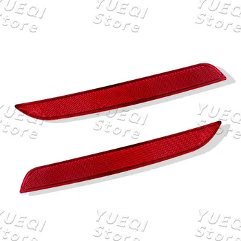 63147842955 63147842956 Auto Paraurti Posteriore Riflettore Lente Rossa Striscia di Avvertimento Per BMW Serie 5 F10 M5 2011-2016 Strisce Riflettenti