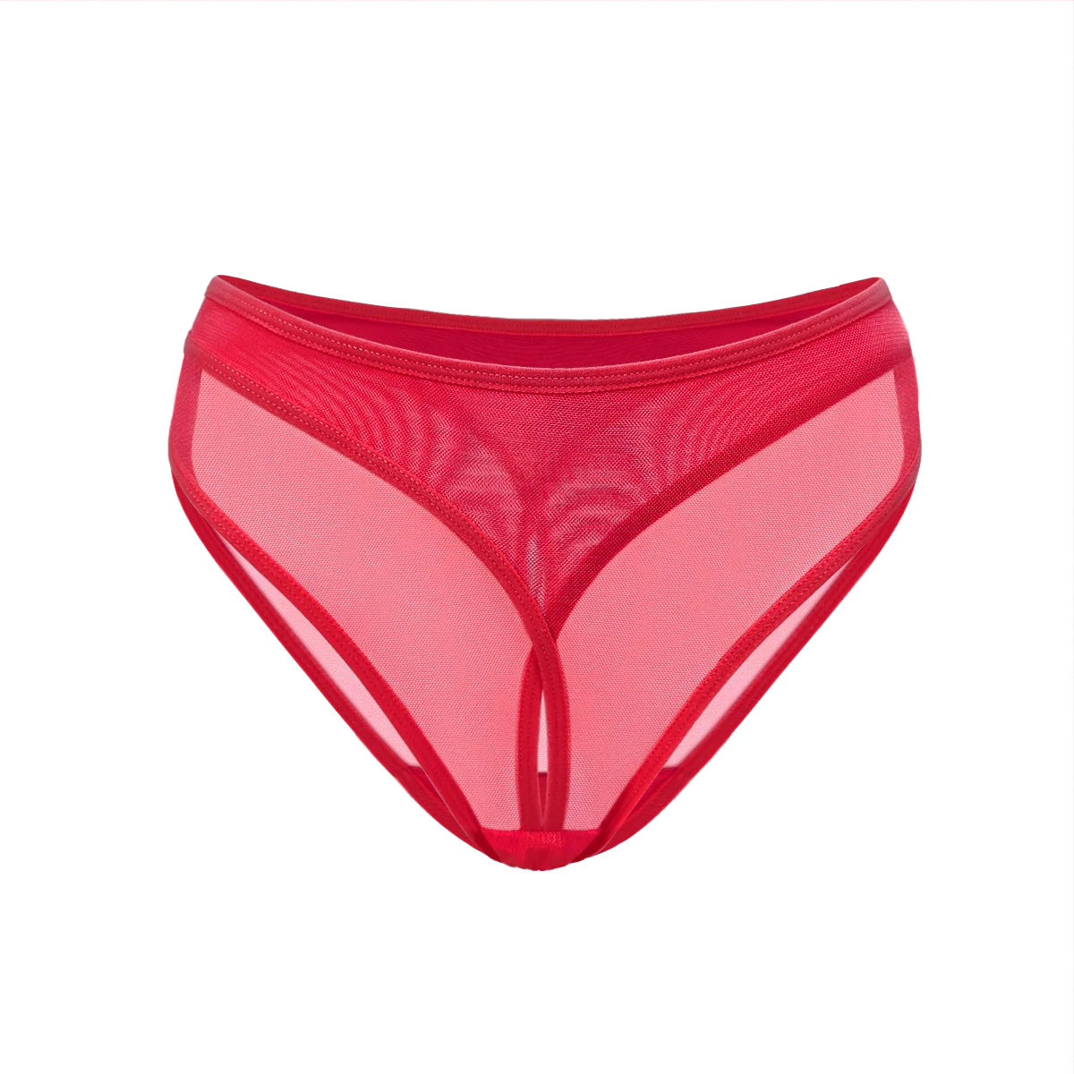 1pcs Low Rise Hollow Out Sexy Women Panties New Breathable Mesh Female Underpants Solid Basic Underwear Lady Briefs 1