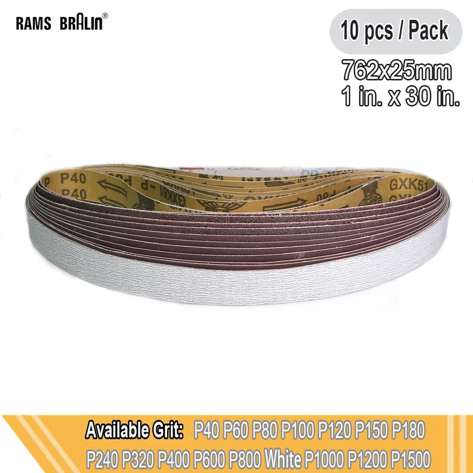 Bande Abrasive En Feutre De Laine, 1 Pièce, 533/686/762/915/1220/1600/1829/ 2000X25/50mm, For Polissage Miroir De Tuyaux En Acier Inoxydable(533x75mm