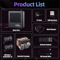 G11 Pro Game Box 4K HD TV Game Stick Consola de videojuegos con 30000-60000 juegos retro Reproductor de juegos portátil con control remoto - Imagen 6