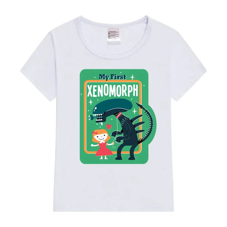 My First Xenomorph Kids Cartoon T-Shirt