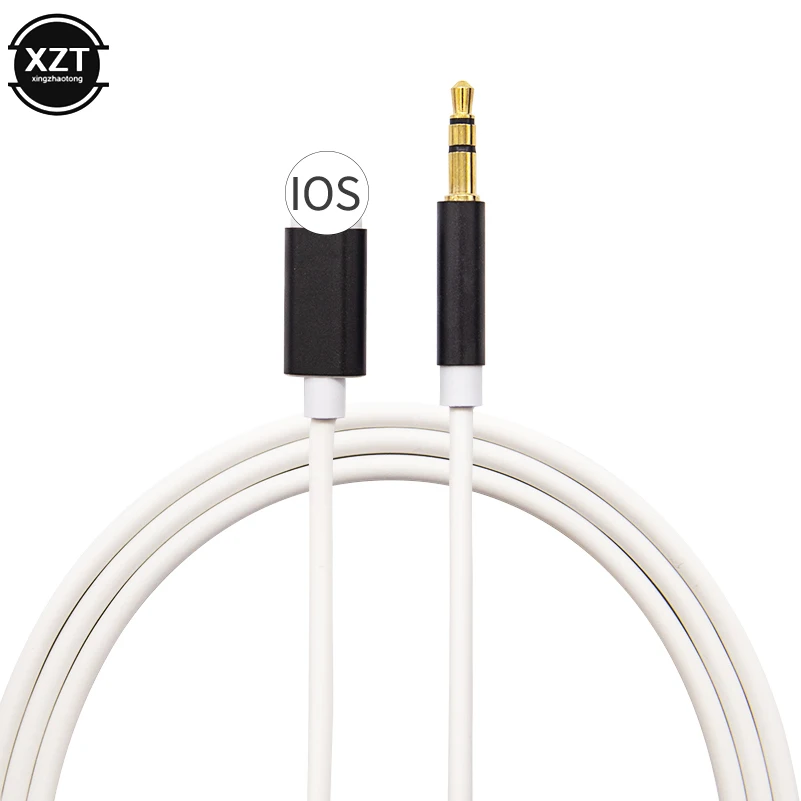 Auto-Audiokabel AUX für auf 3,5 mm Klinke für iPhone 7 8 X XR-Adapter Audioübertragung Stecker auf Stecker AUX-Kabel 1 m Kopfhörer – Detail 11